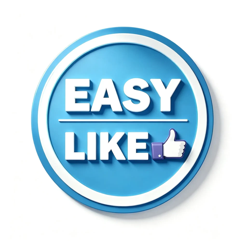 Easy-Like 白熊吉祥物展示象徵業績成長的數據圖表，代表十年以上的專業社群行銷經驗。
